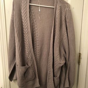 Brand new oversized knit sweater